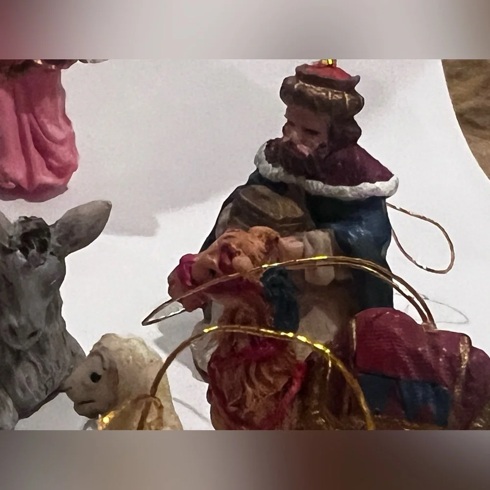 Dillard’s Trimmings Nativity Scene Holiday Figurine Set